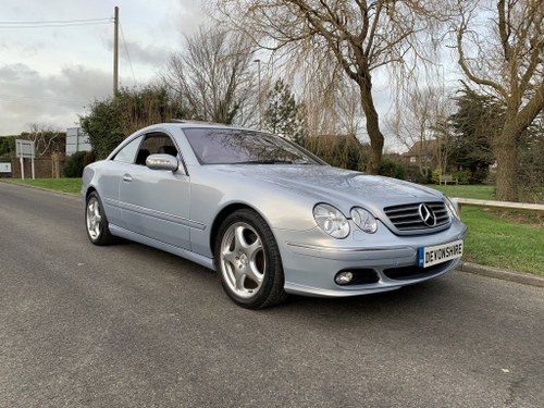 2005 Mercedes Benz CL500 V8 ONLY 33000 MILES FROM NEW SOLD