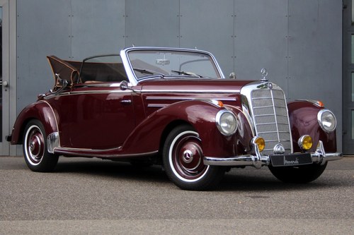 1952 Mercedes-Benz 220 Cabriolet A LHD For Sale