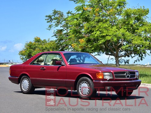 1988 Mercedes-Benz 560 SEC SOLD