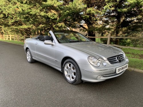 2004 Mercedes Benz CLK 320 3.2 V6  Convertible ONLY 19000 MILES SOLD