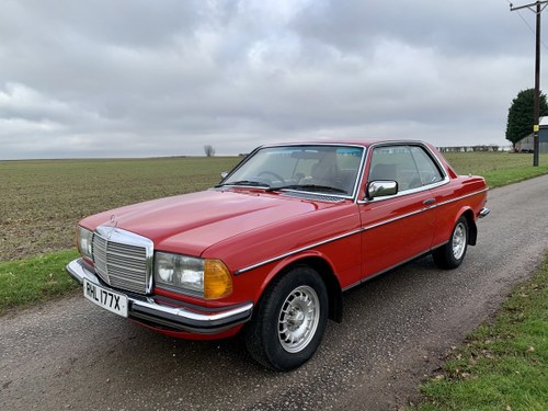 1982 Mercedes 230ce w123 *61,542miles from new* SOLD