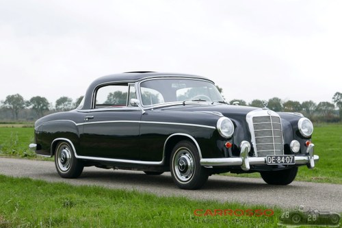 1960 Mercedes-Benz 220 SE Coupé with sliding roof, 89.764 Miles! In vendita