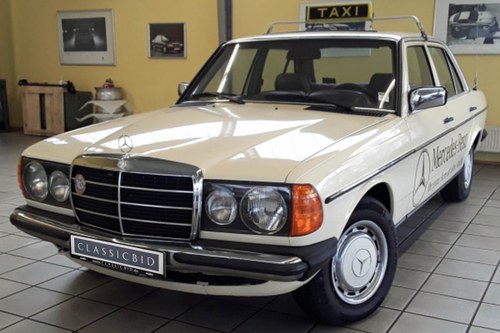 1978 Mercedes 300 TD German Taxi Version For Sale by Auction