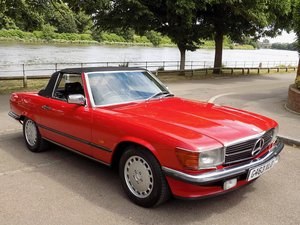 1989 MERCEDES 300SL AUTO SPORTS CONVERTIBLE VERKOCHT