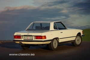 1984 Mercedes R107 380SL with hardtop SOLD