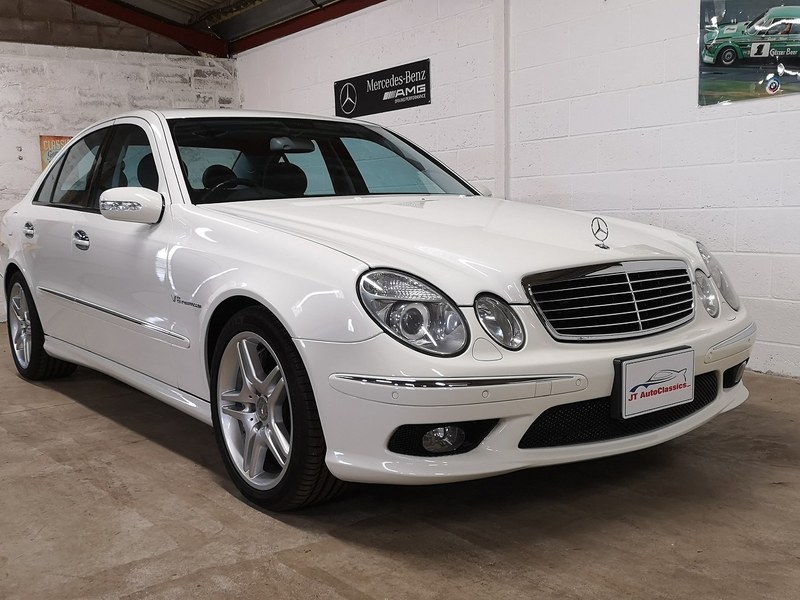 2005 Mercedes-Benz W211 E55 AMG,25,076 miles,Alabaster white