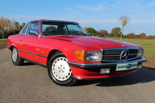 1988 Mercedes 300 SL, Galvanised body, with Hard top For Sale