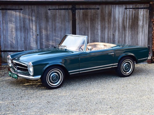 1967 Mercedes 250 SL with factory 5-speed gearbox (one of 112 ex) For Sale