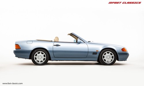 1993 MERCEDES SL 280 // PEARL BLUE METALLIC // 37K MILES In vendita