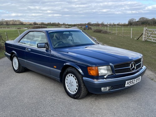 1991 Mercedes 560SEC Coupe Only 68,000 Miles SOLD