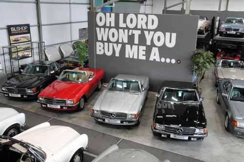 1963 to 2001 Coming Soon - Mercedes-Benz SL 107, 129 and Pagoda For Sale