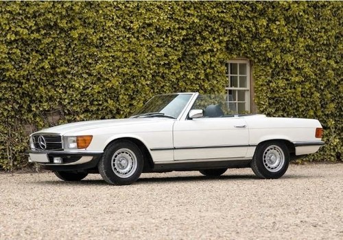 1985 Mercedes 500SL R107 Guided £18000 -£22000 For Sale by Auction