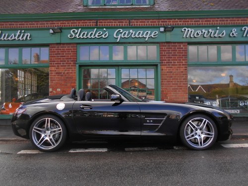 2011 Mercedes SLS AMG Roadster RHD Imported from South Africa For Sale