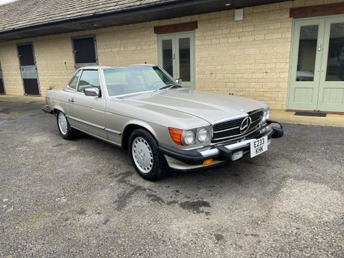 1988 MERCEDES 560 SL For Sale
