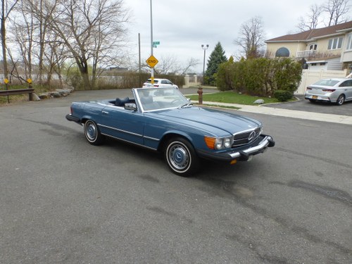 1977 Mercedes 450SL Two tops Low Miles Very Original Driver For Sale