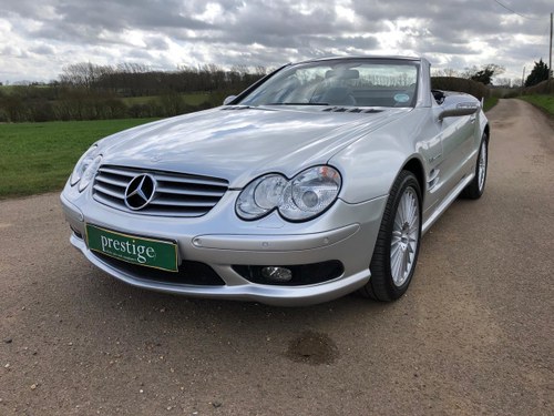 2003 Mercedes SL 55 AMG - low mileage & owners, FMBSH + Pano SOLD