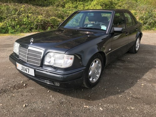 Mercedes Benz E500 1994 low mileage LHD in ex condition SOLD