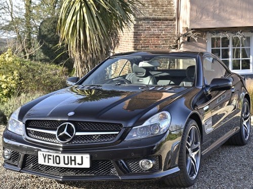 2010 MERCEDES SL63 AMG - EXCELLENT EXAMPLE - FSH - 39185 miles - For Sale