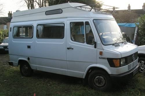 1979 Mercedes 207D High Top Camper Van VERKAUFT