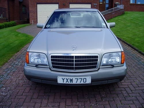 1992 MERCEDES-BENZ S-CLASS 500SE AUTO SALOON - £2450 SOLD
