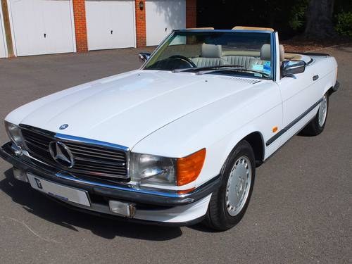 1986 Mercedes Benz 300 SL R107 VERKAUFT