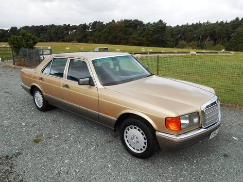 1988 Mercedes 300 SE, ONE owner from NEW, 58Kmiles only VENDUTO