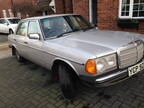1982 Very good condition classic Mercedes 230e SOLD