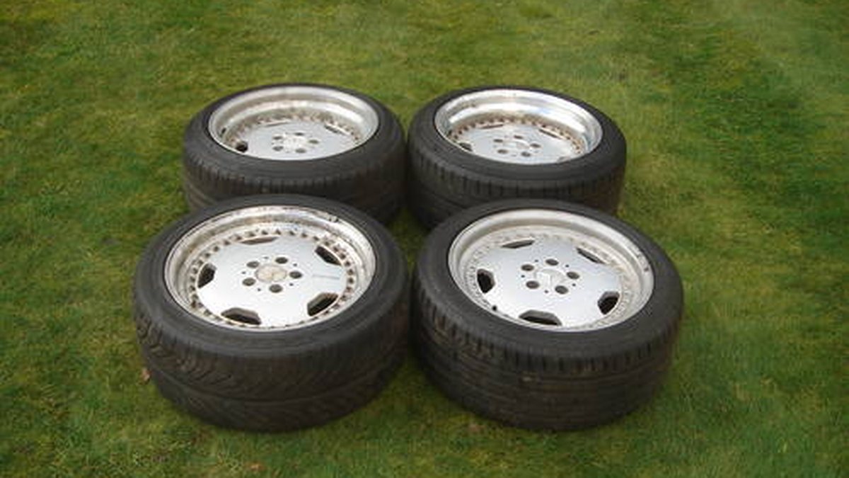 Split Rim Allow Wheel Mercedes 17