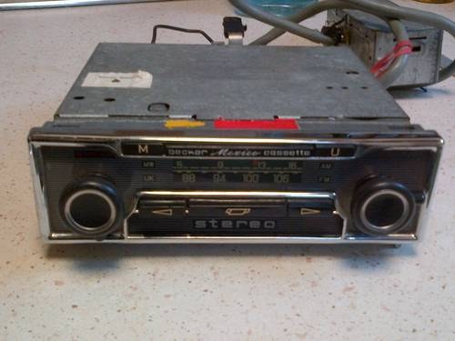 1970 Vintage Becker Mexico Radio-Cassette SOLD