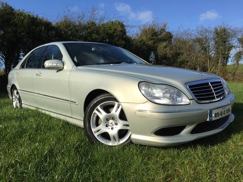 2003 S320 DESIGNO AMG (one of a kind special order) For Sale