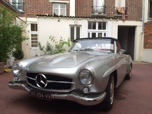 1962 Mercedes 190SL silver/red Fully Restored For Sale