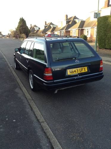 1996 Excellent low mileage W124 7 seater estate SOLD