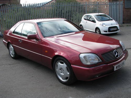 1995 Mercedes S500 Pillarless Coupe SOLD