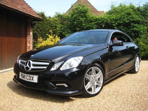2011 Mercedes Benz E250 CDI BlueEfficiency AMG Sport Coupe  For Sale