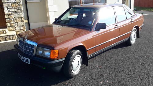 1984 Mercedes 190e 2.0 auto VERKAUFT