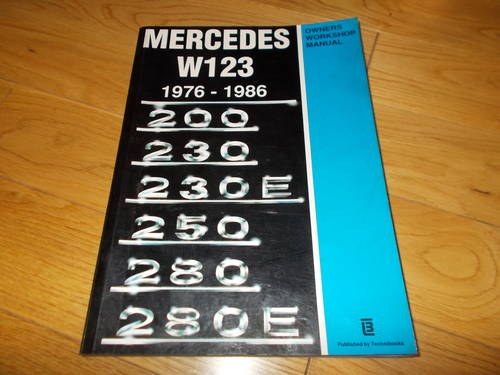0000 mercedes w123 76-86 owners workshop manual For Sale