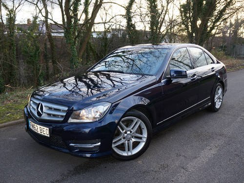 2012 MERCEDES C220 CDI AMG SPORT SALOON BLUEEFFICIENCY AUTOMATIC  For Sale