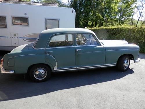 1958 Mercedes 219 SOLD, 1st person to view. VENDUTO