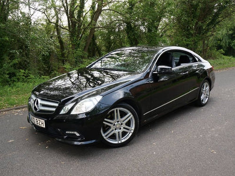 MERCEDES E350 CDI AMG SPORT COUPE V6 DIESEL AUTOMATIC BLACK
