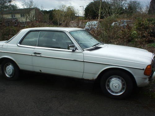 1983 Mercedes Benz 230CE pillarless coupe For Sale