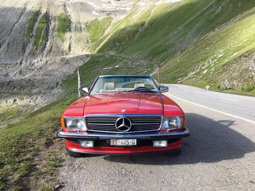 1987 Mercedes 300SL in mint condition, one owner For Sale