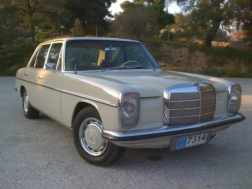 1969 Mercedes Benz W115/8, restored,period upgrades In vendita