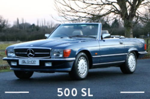 1989 Mercedes-Benz 500SL (R107) SELF DRIVE HIRE For Hire