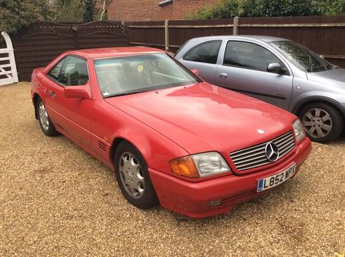 1993 L Mercedes SL 280.   Automatic hard and tops For Sale