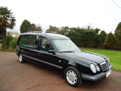 Mercedes Hearse 1998  E240 built by Colman Milne For Sale