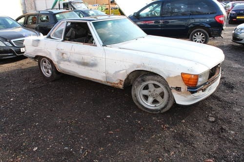 1978 2 x Mercedes SL unfinished resto - 1 x auto and 1 x manual  For Sale
