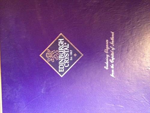 Mercedes Crystal Whiskey Decanter & Glasses Kaufen Bei