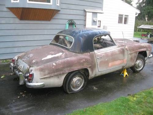 1960  Wanted = WTB = Mercedes 190SL = Projects + Drivers + Others