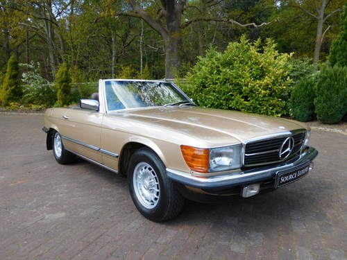 1983/Y Mercedes-Benz 380SL R107 only 24k miles, two owners In vendita