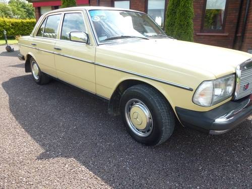 Mercedes W123 300D Automatic LHD Year 1978 For Sale
